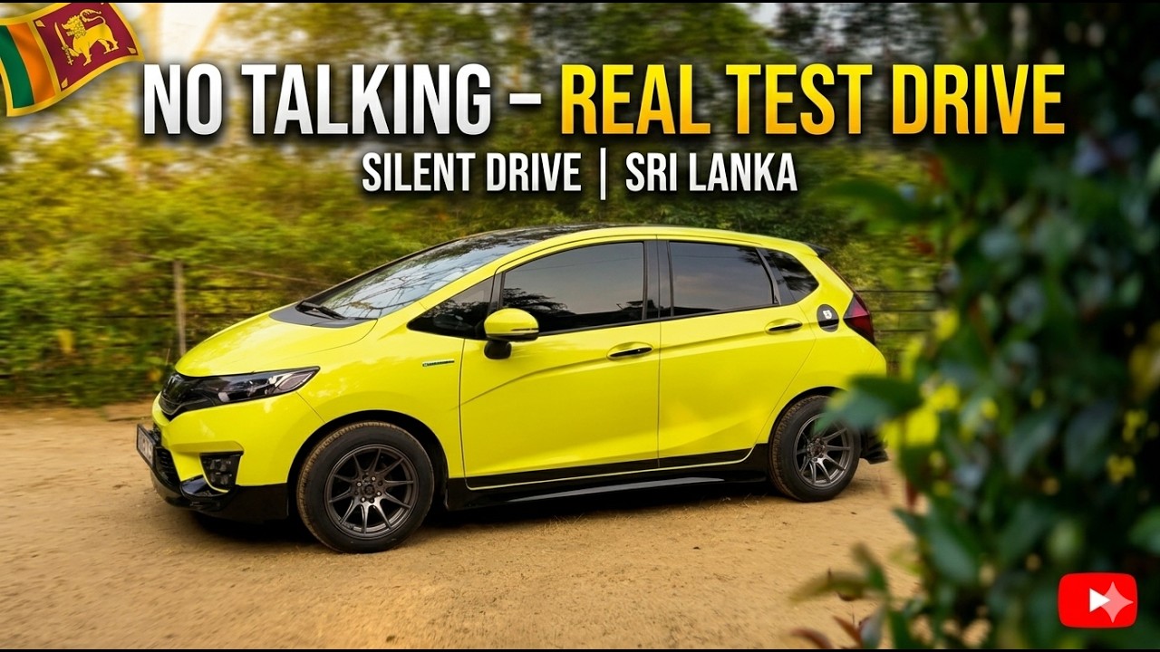 Honda Fit GP5 Silent Test Drive in Sri Lanka 🇱🇰