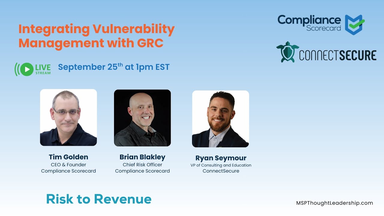 Integrating Vulnerability Management with GRC