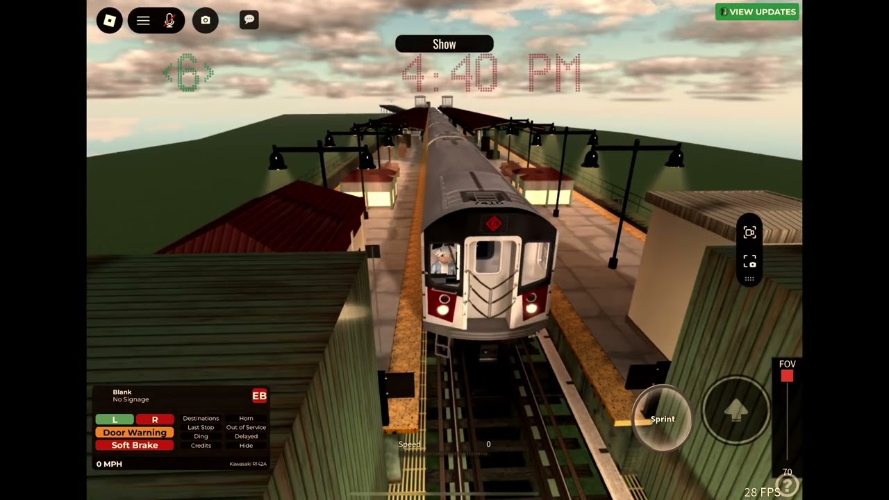 Pelham Bay Pk bound 6 express train