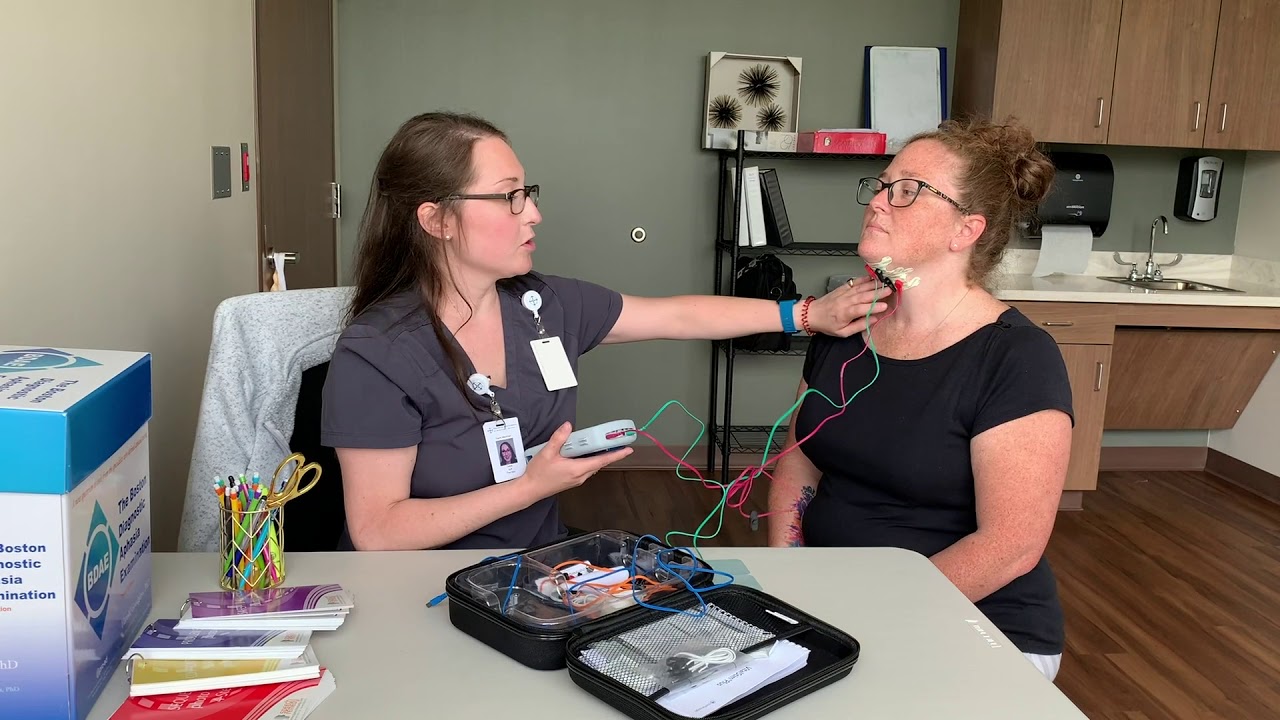 VitalStim Therapy for Swallowing Issues | Rehabilitation Hospital of Northern Indiana