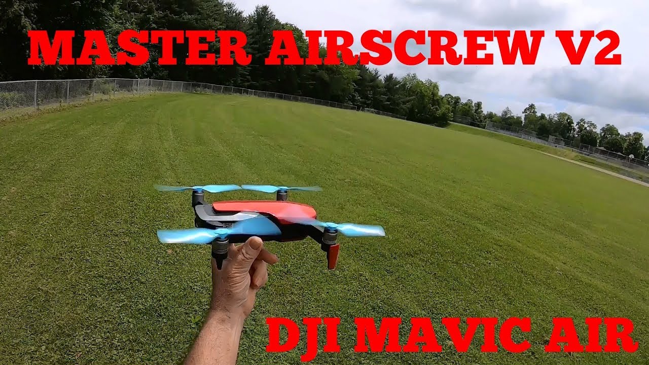 Master AirScrew Version 2  DJI Mavic Air Stealth Propellers FANTASTIC