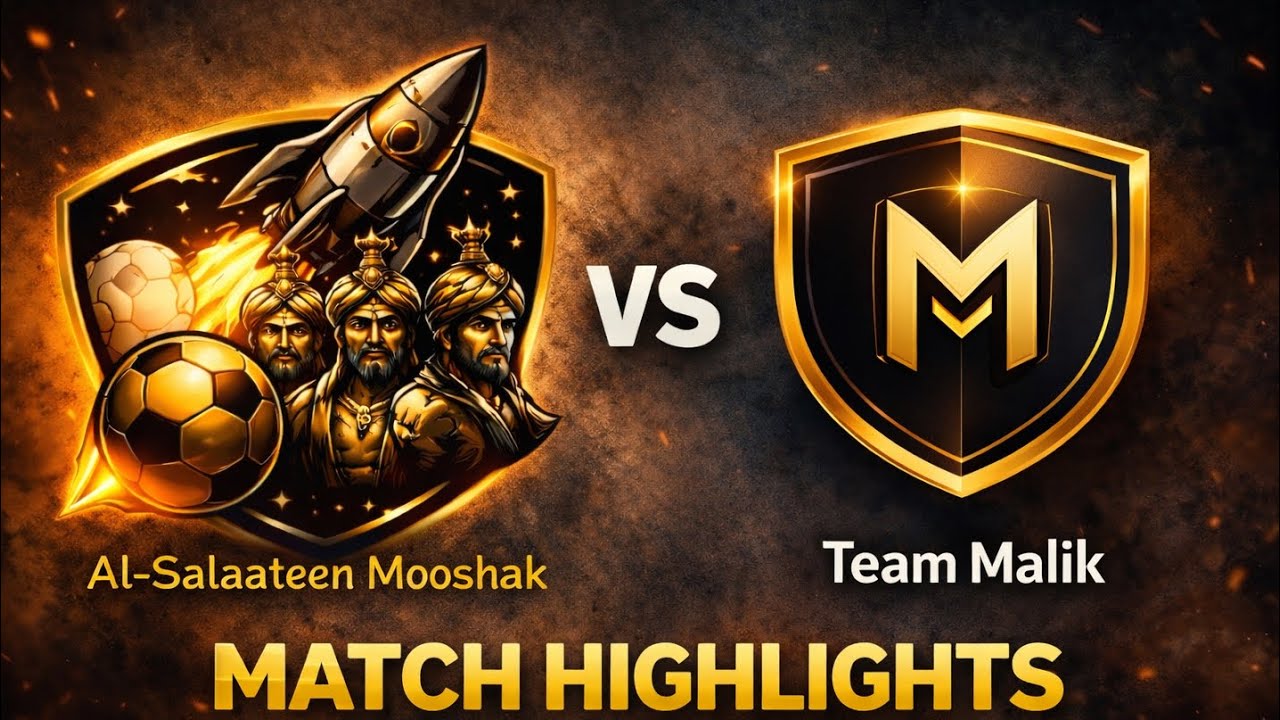 AL-Salaateen Mooshak VS Team Malik || Match 5 of 5th MYG SOCCER TOURNAMENT ||