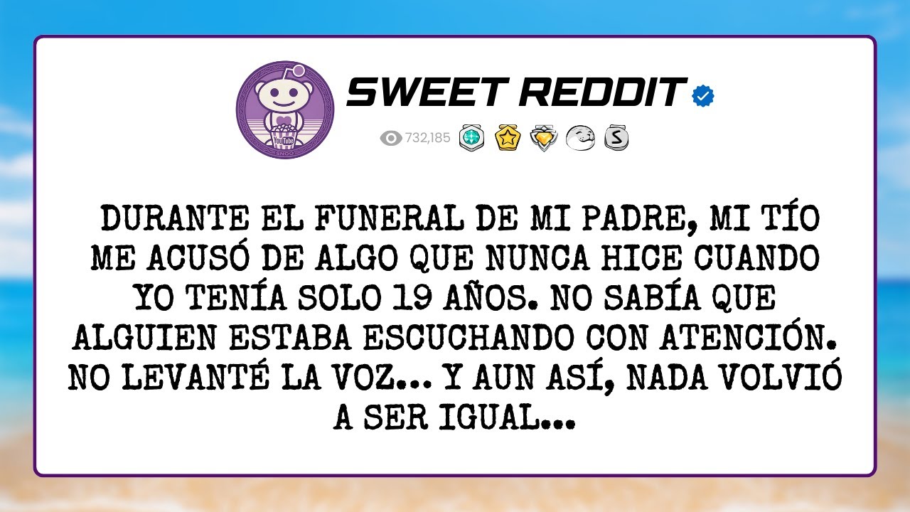 Durante el funeral de mi padre, mi tío me acusó de algo que nunca hice cuando yo tenía solo 19 años