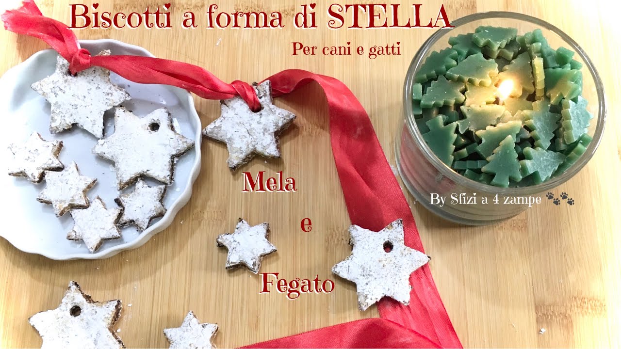 Biscotti per cani e gatti fegato e mela - Ricetta facile e veloce -By Sfizi a 4 zampe 🐾🐾