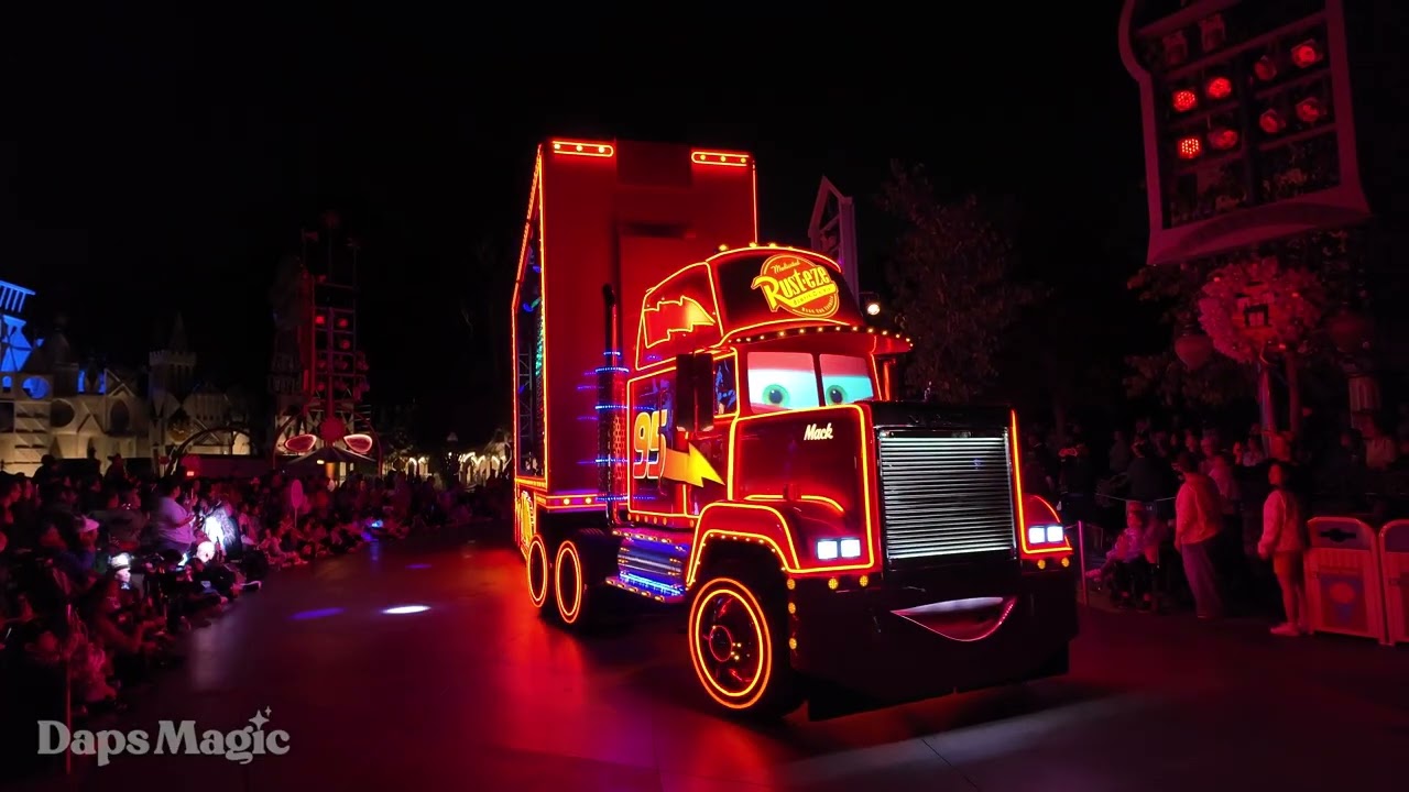 LAST DAY: Paint the Night Parade | Disneyland Resort 2025   4K
