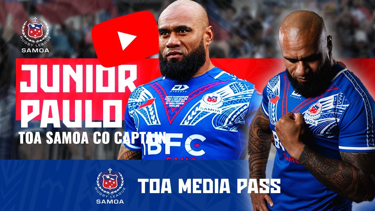 Junior Paulo I  Co-Captaining Toa Samoa, Heritage, and the Emotional Power of Leading the Siva Tau