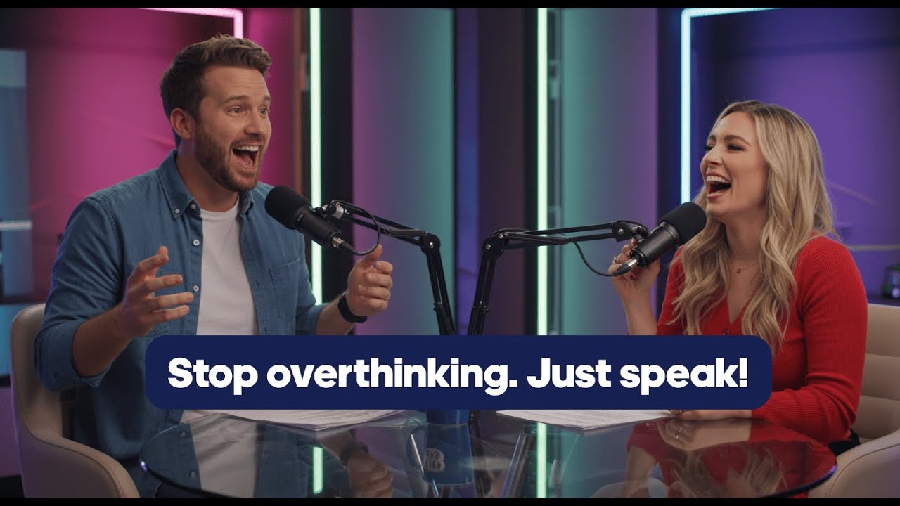 Stop Overthinking: Speak English Naturally | Podcast for English Learners (Beginner to Intermediate)