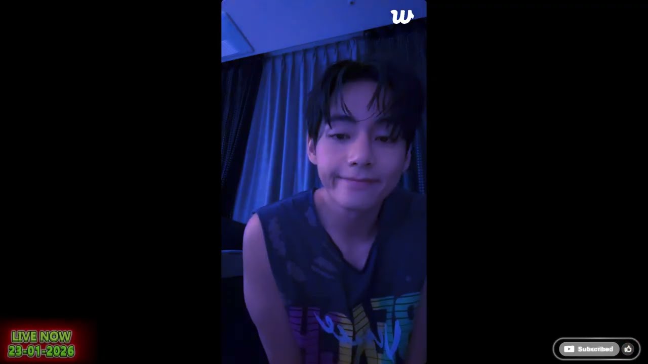 🔴[МНОГО ПОДПИСЧИКОВ] BTS LIVE 🔴 Прямая трансляция Тэхёна (23.01.2026) V Полная прямая транслWeverse💜