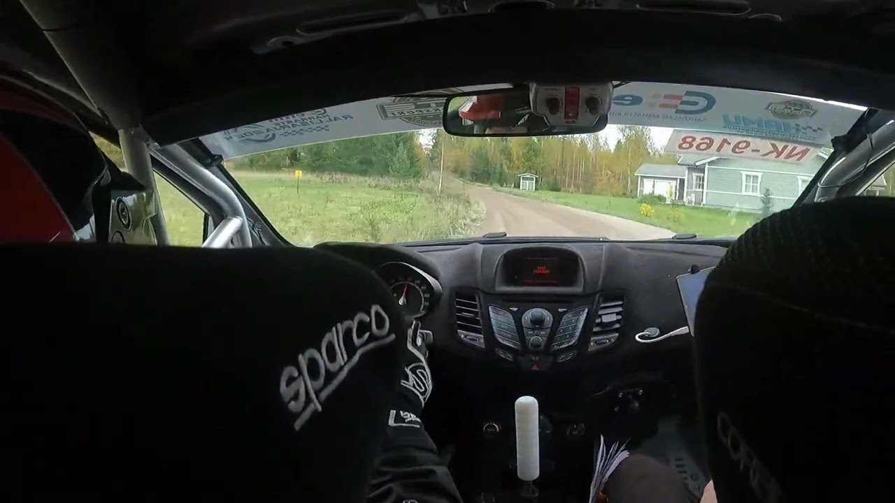 Sipoon ralli 2024 EK4 Ford Fiesta IN-CAR