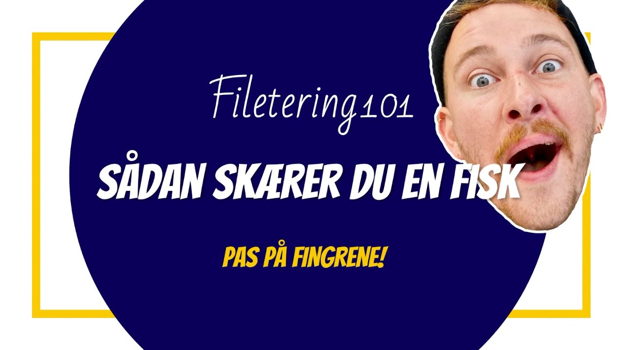 Filetering af fisk - sådan skærer du rund- &  fladfisk  // Opskrifter | P. Clausens Fiskehandel