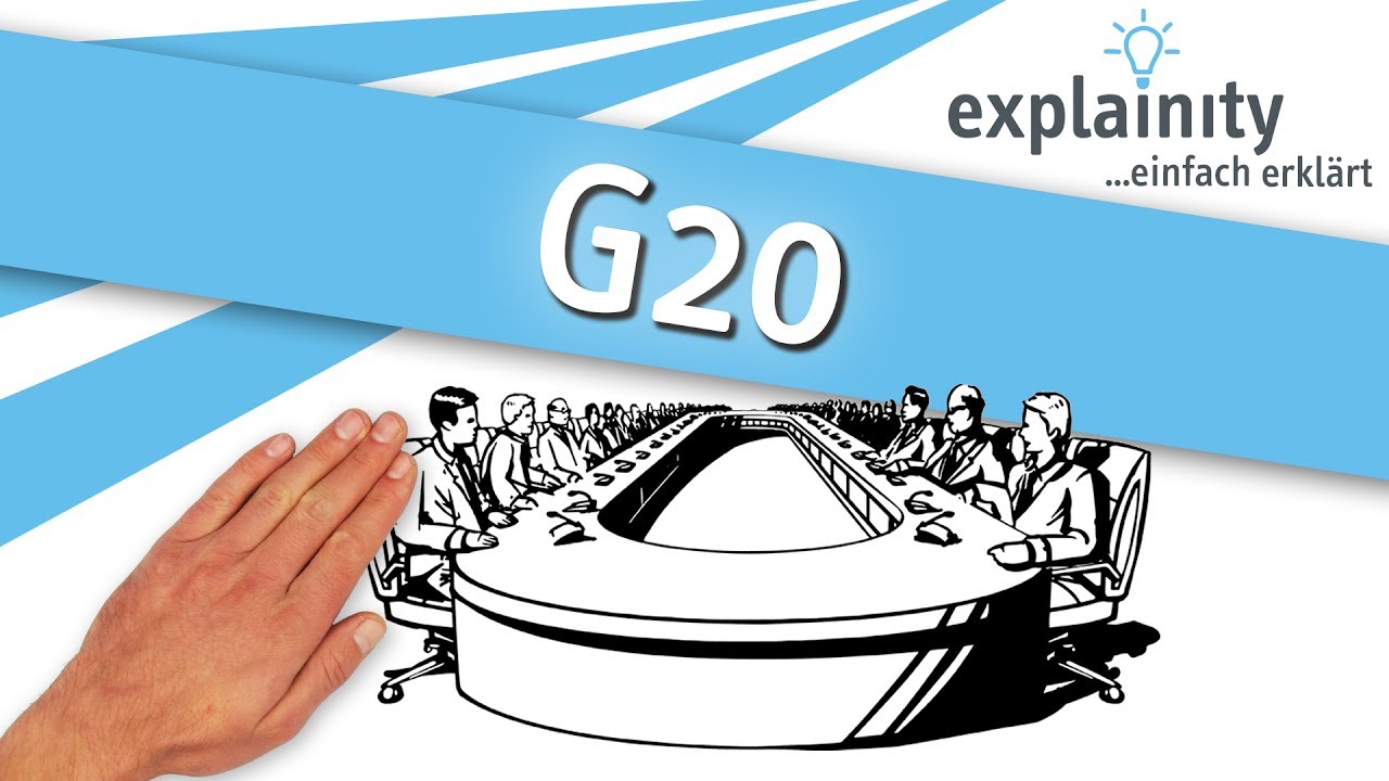 G20 einfach erklärt (explainity® Erklärvideo)