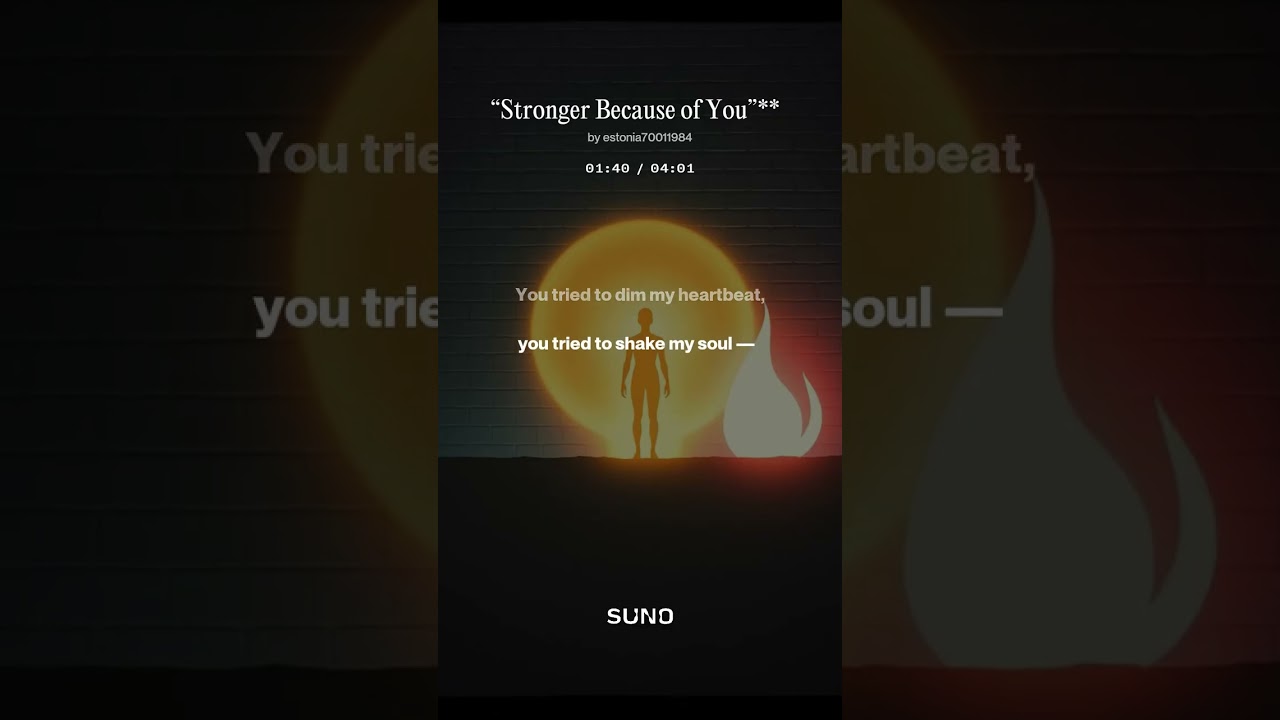 “Stronger Because of You”   5