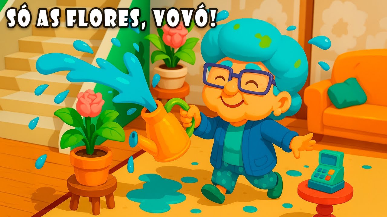 Vovó Maluquinha Foi Dar Um Jeito Na Sala De Estar Grandma No!