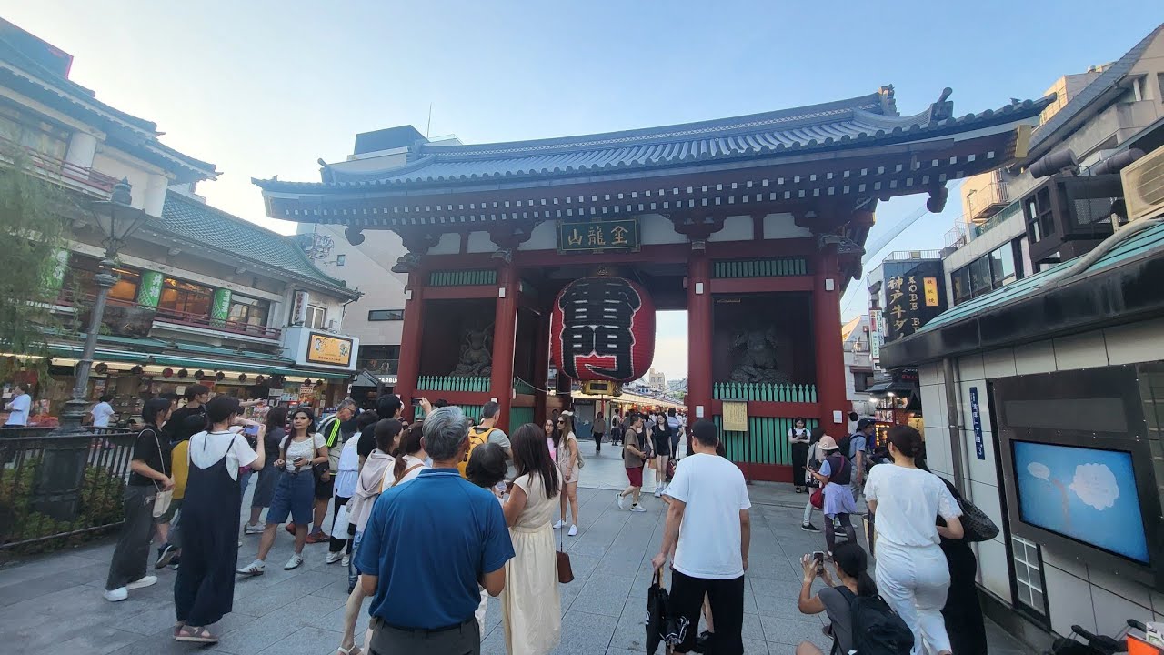 Sensō-je Temple, Tokyo Japan VR-video 