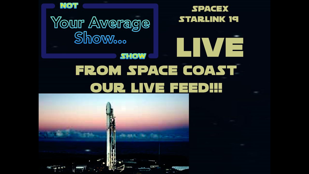 SpaceX Starlink launch LIVE and in person from the Space coast of Florida.