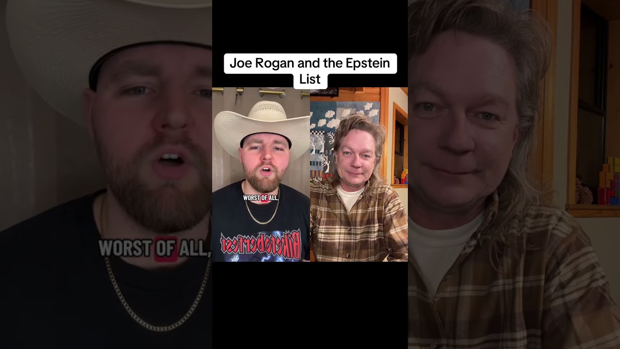 Joe Rogan and the Epstein list #duet #joerogan #podcast #guestlist #greenroom #maga #trumpsupporters