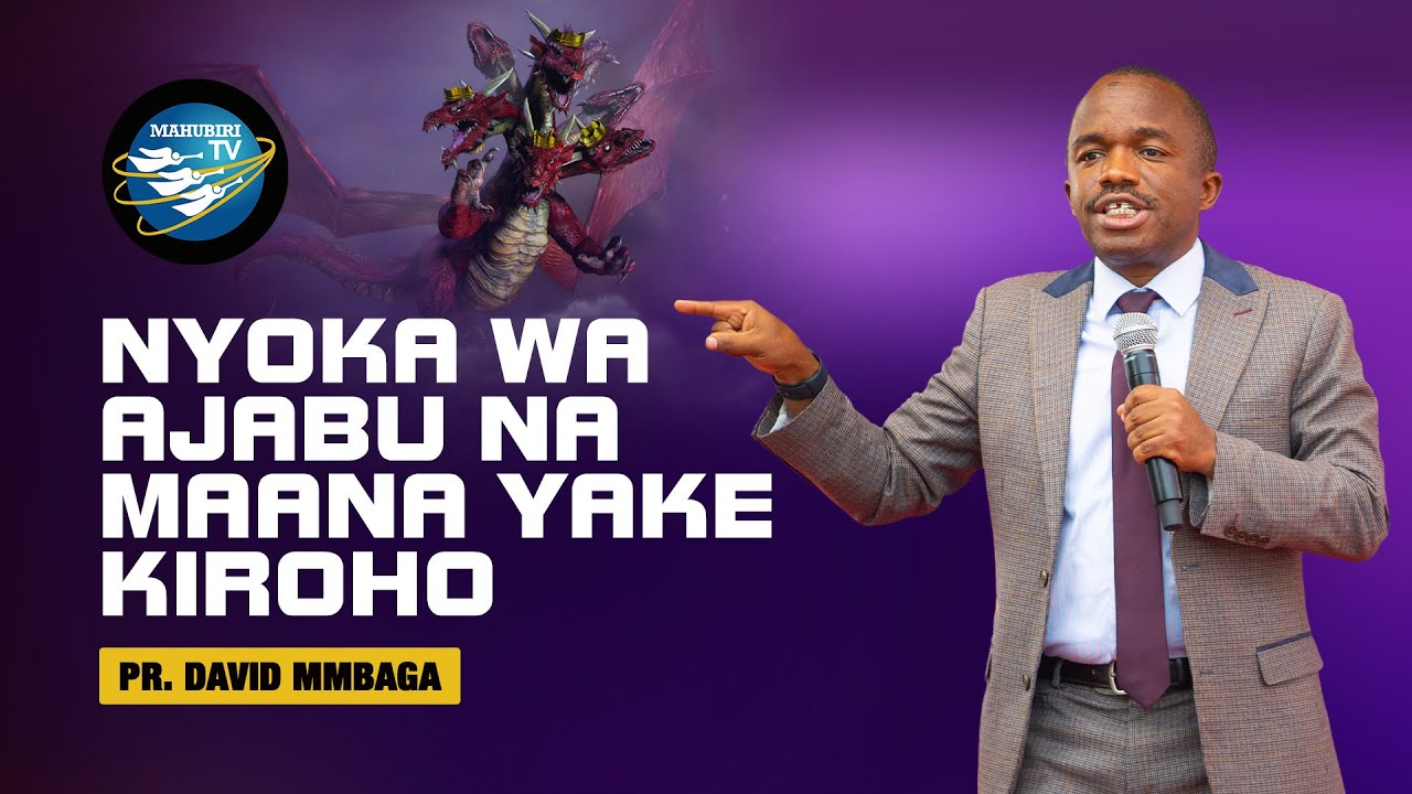 🔴 LIVE: 17.08.2024 | NYOKA WA AJABU NA MAANA YAKE KIROHO | PR DAVID MMBAGA
