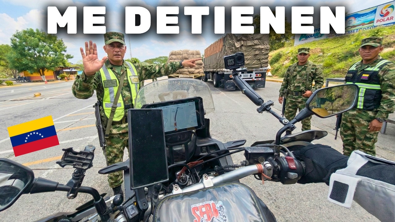 ❌ME PARAN LOS MILITATES EN VENEZUELA Y PASA LO INESPERADO 🇻🇪 | Cap 239 | AMERICA EN MOTO