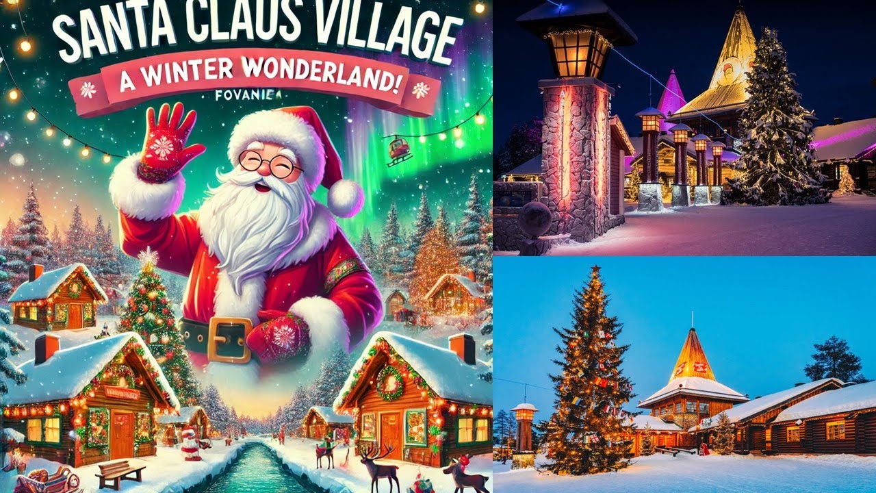 Santa Claus village.Rovaniemi. Finland Ep 3