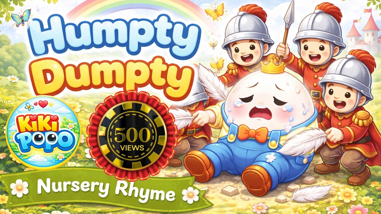 Humpty Dumpty | Classic Nursery Rhyme for Kids | Singalong | Super Simple #humptydumpty #cocomelon