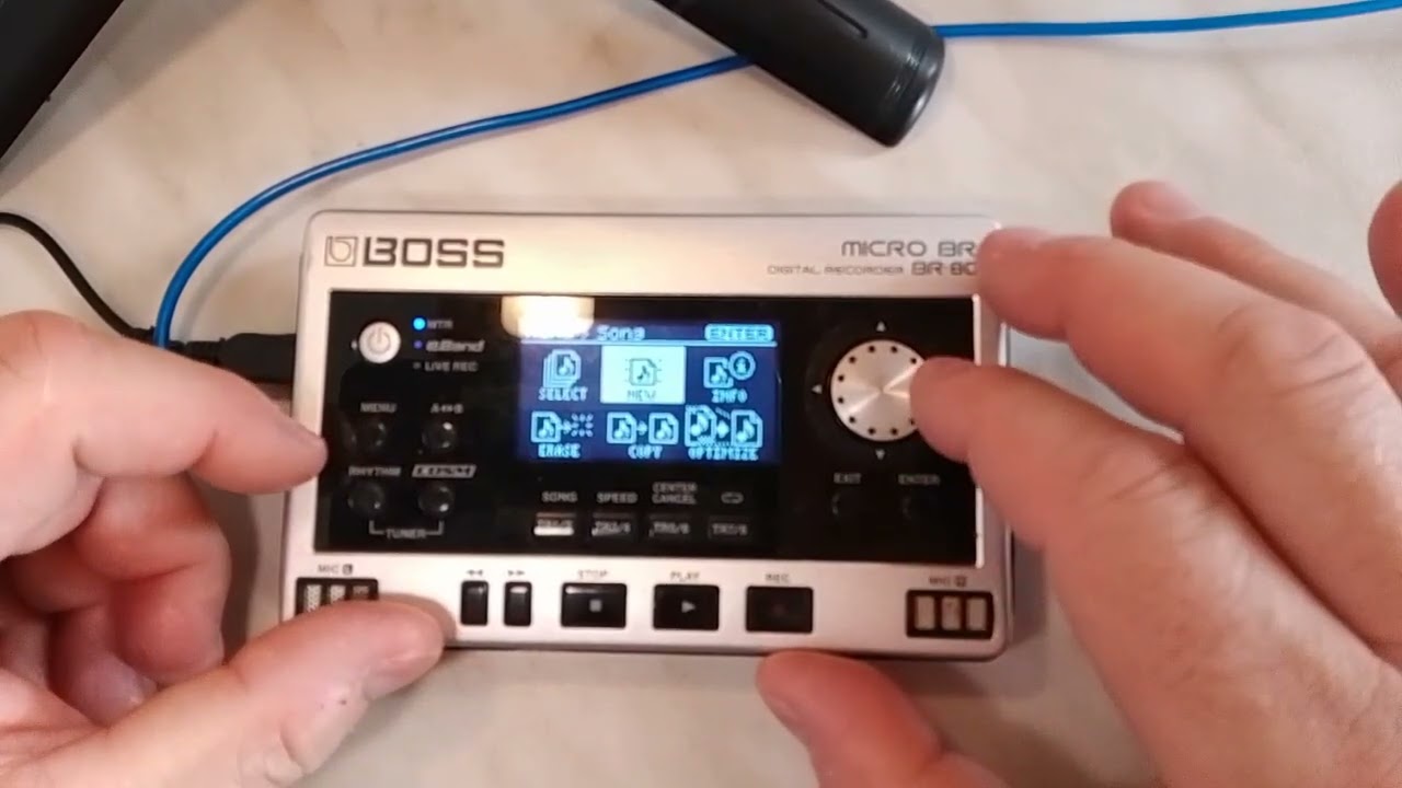 Roland BR80 (робимо нову пісню)