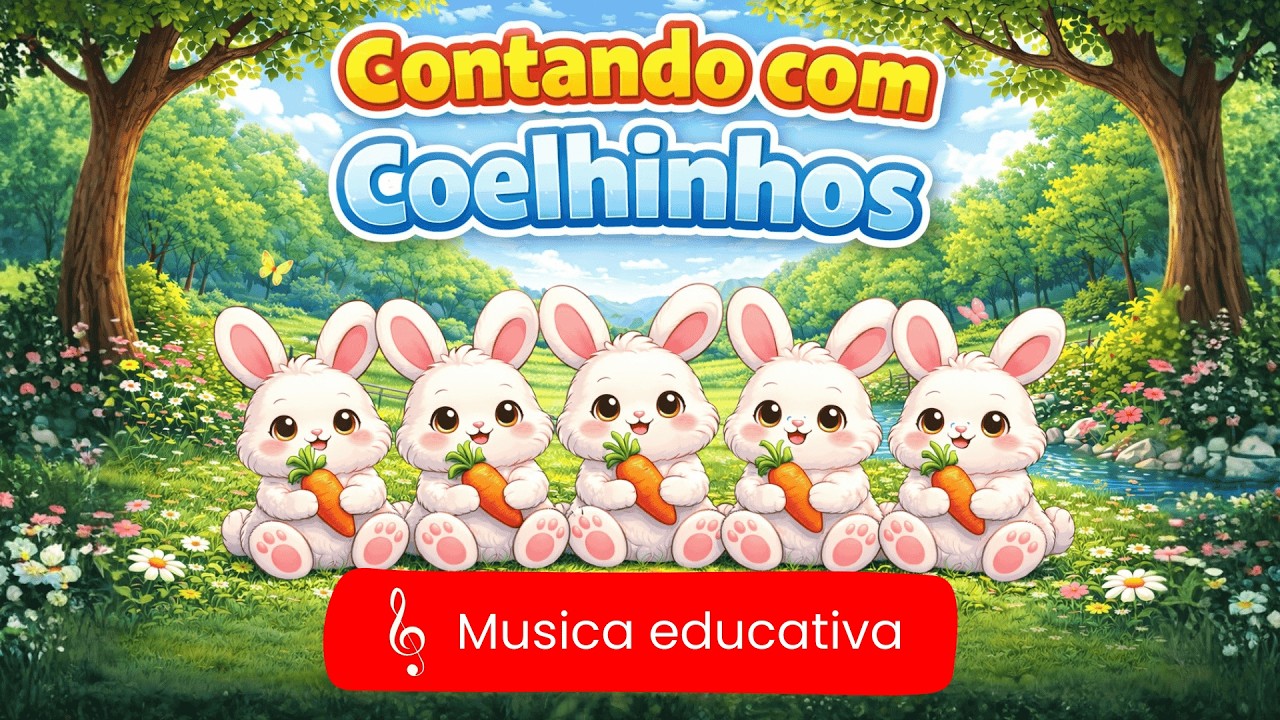 Contando com Coelhinhos - Música Educativa