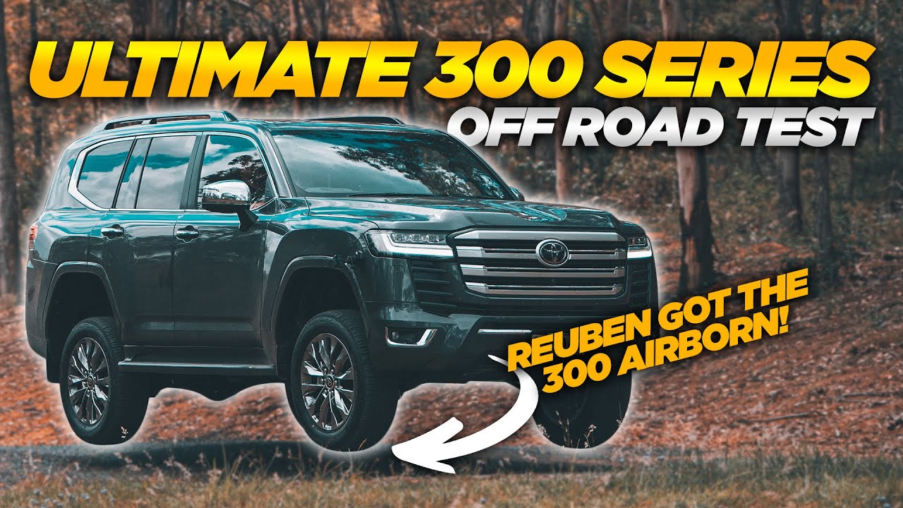 300 Series Off Road Testing - Did someone say airborne?