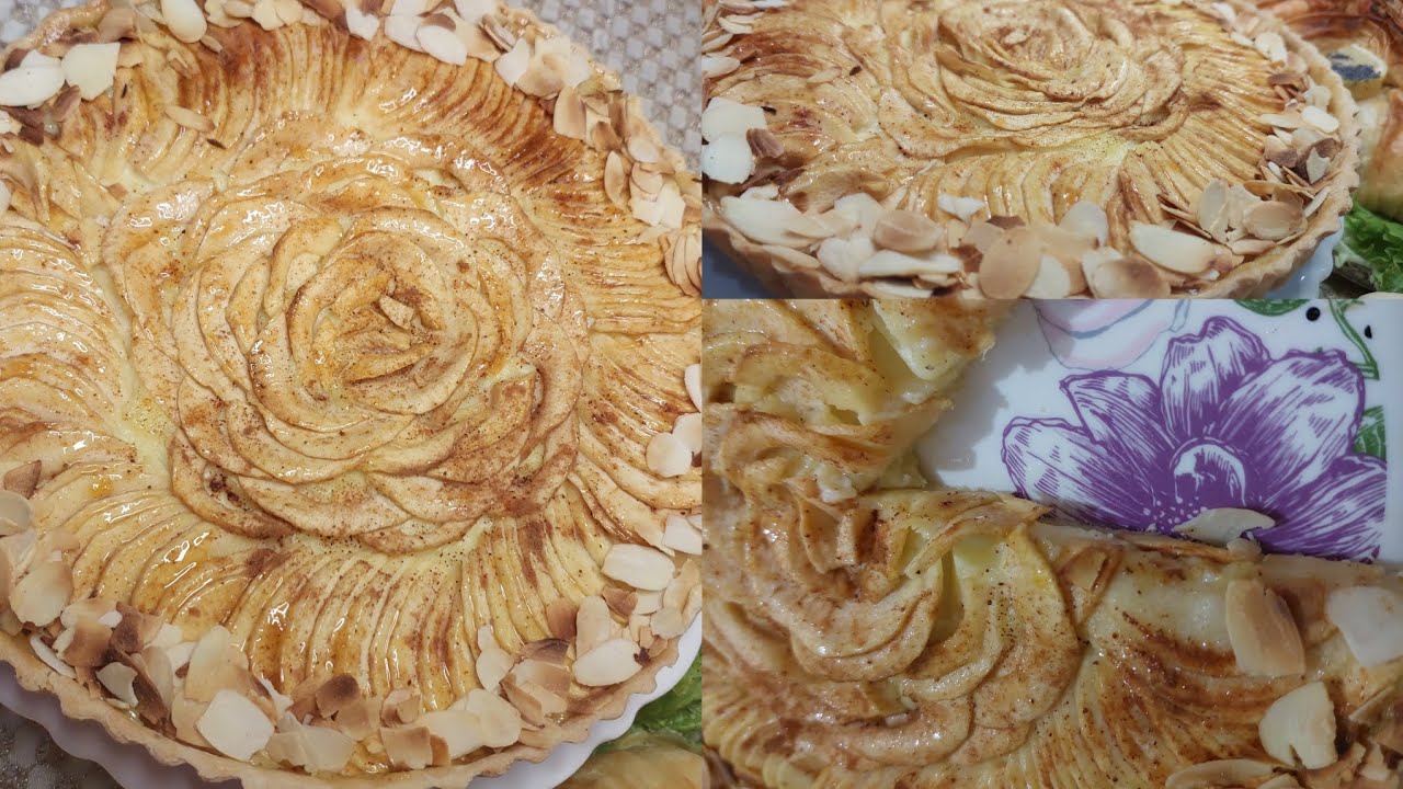 طارط التفاح ديال المخبزات حضريها ف دارك وجديها ل العيد ساهلة و ناجحة 💯 من أول تجربة