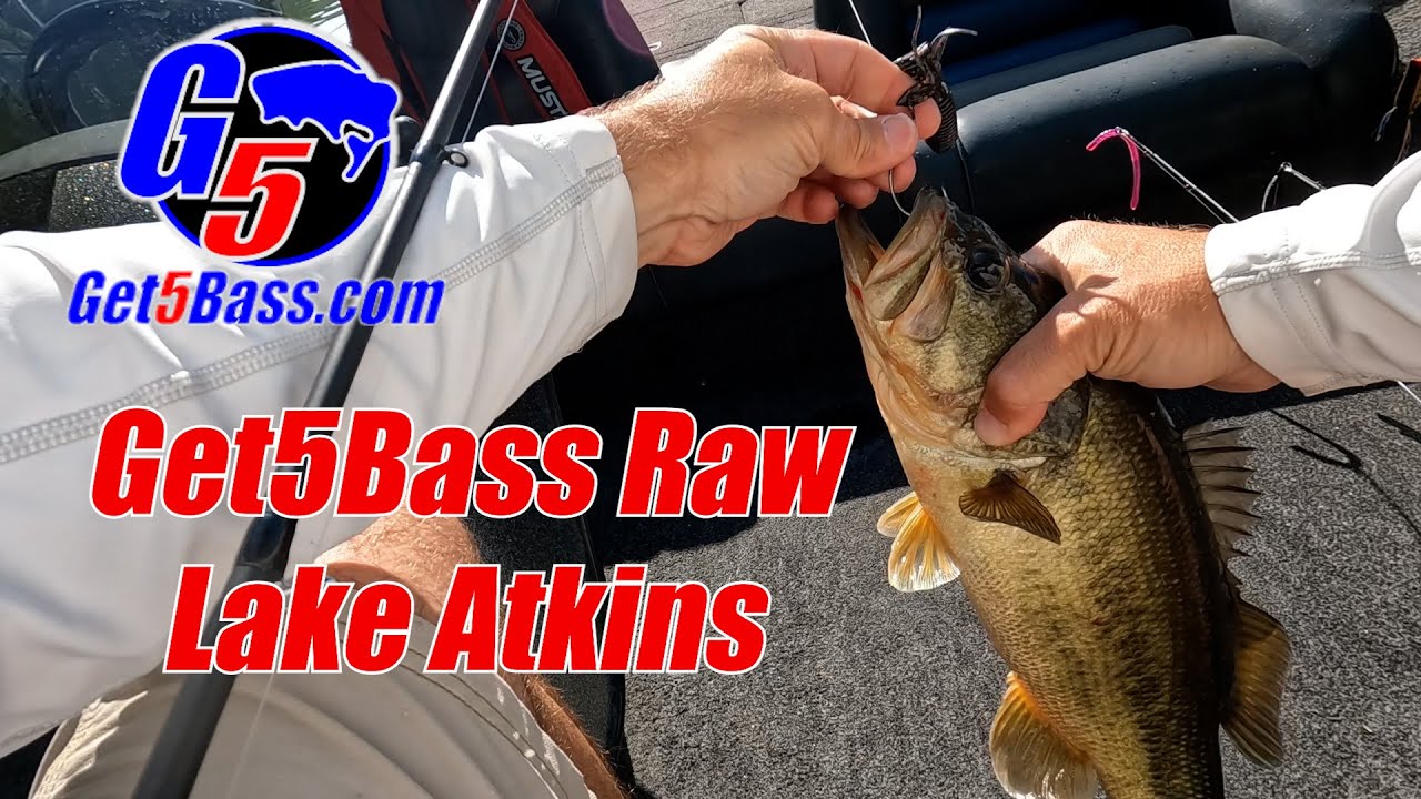 Get5Bass Raw - Lake Atkins #arkansasbassfishing #lakeatkins