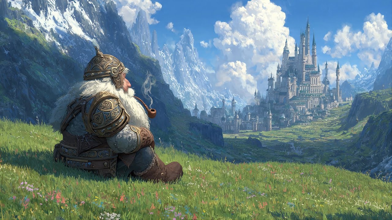 Medieval Fantasy OST - Fiddle, Bodhrán, Lute, and Flute | Rustic Folk Music