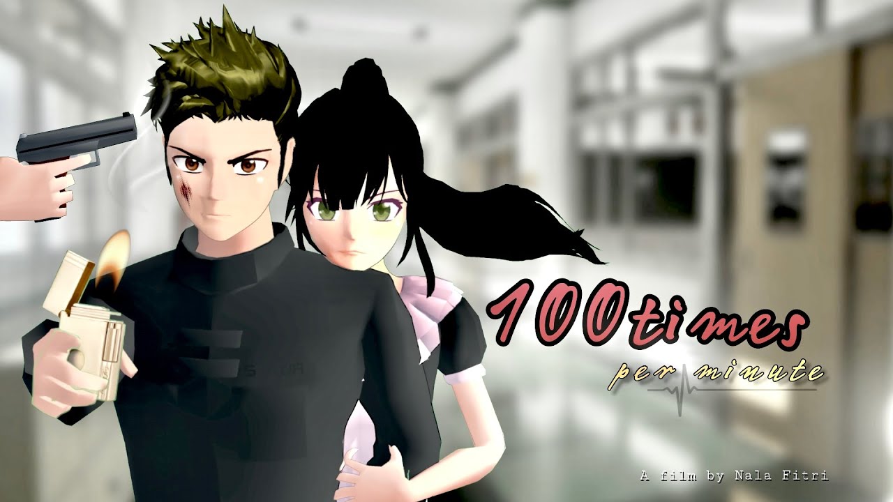 100 TIMES PER MINUTE [ FULL MOVIE SAKURA SCHOOL SIMULATOR ]