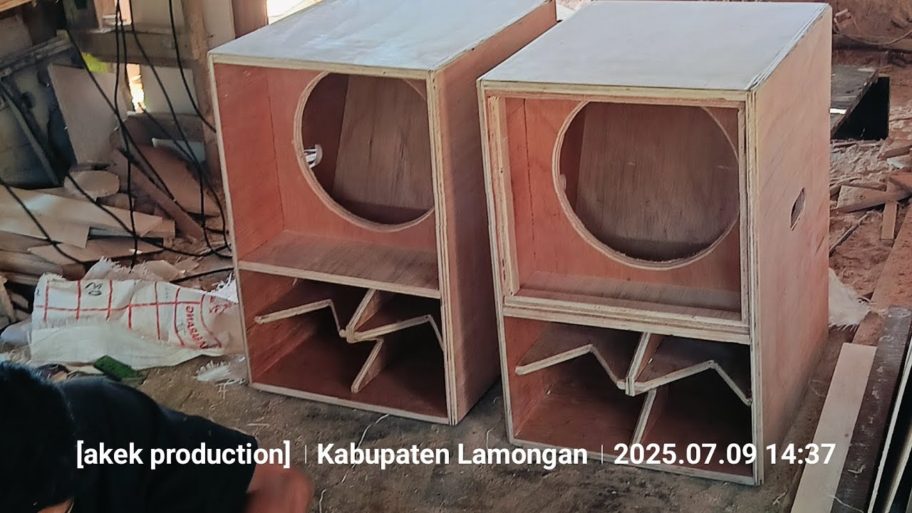 Cara membuat box speaker untuk bas yg jau
