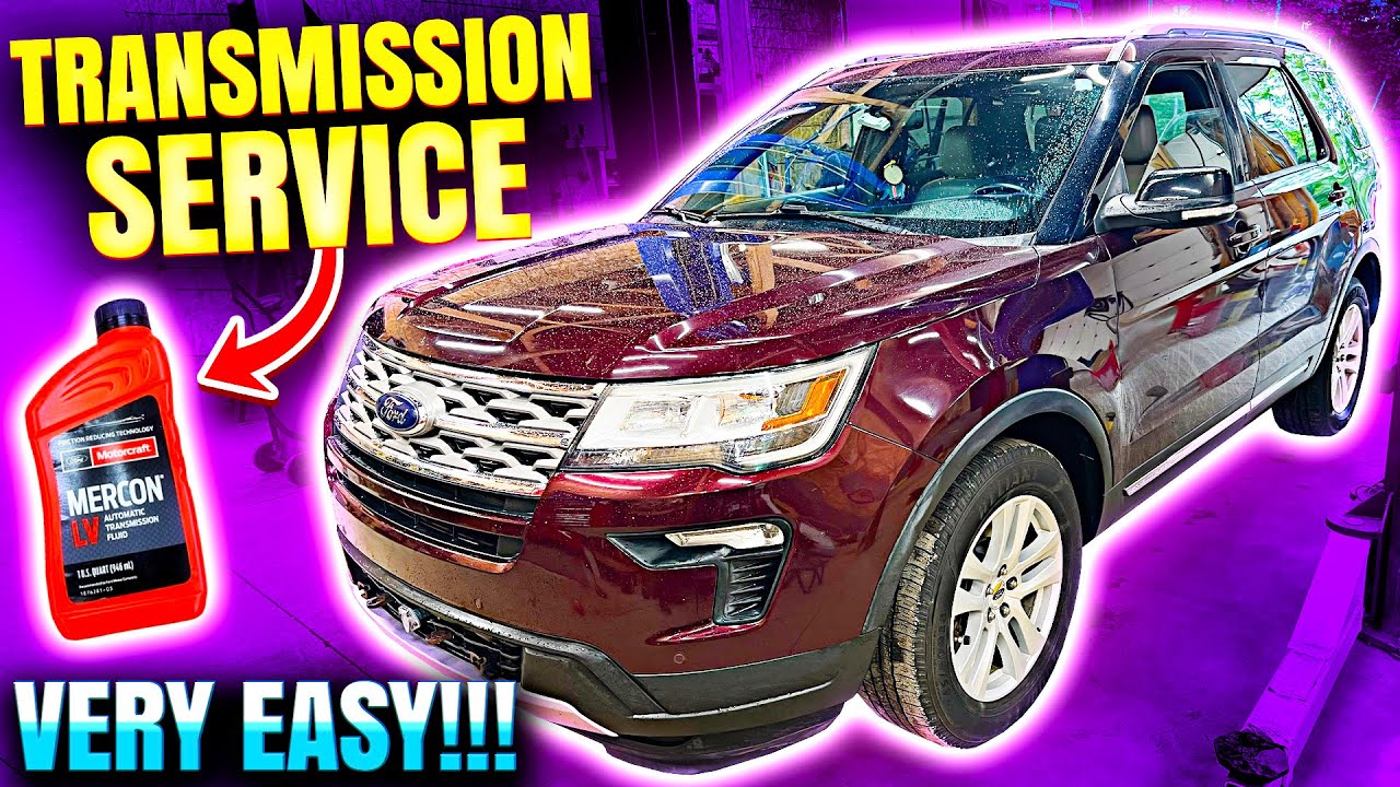 Обслуживание трансмиссии Ford Explorer (2018)