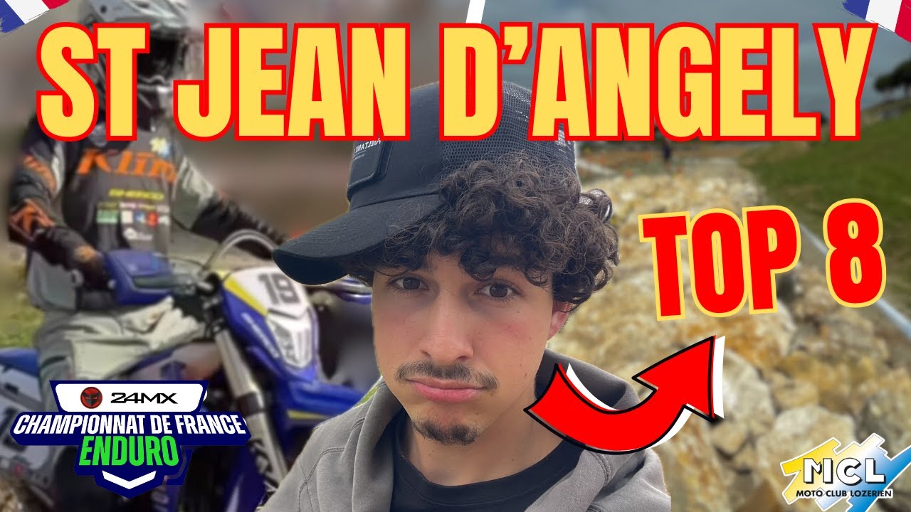 CHAMPIONNAT DE FRANCE D'ENDURO 2025 🏍️ SAINT-JEAN-D'ANGÉLY 🏁 - S2 ep2 | 1er TOP 8 🔥