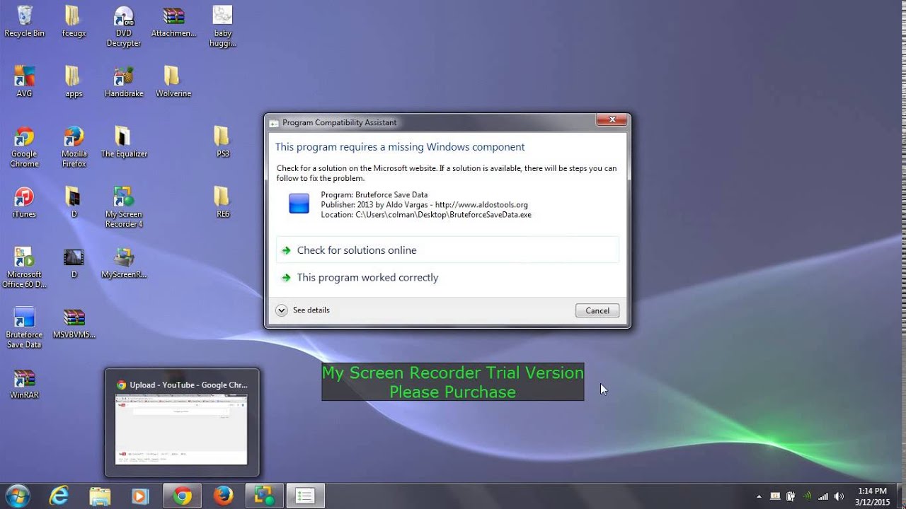 Downloading Bruteforce Save Data (Applying cheats)!