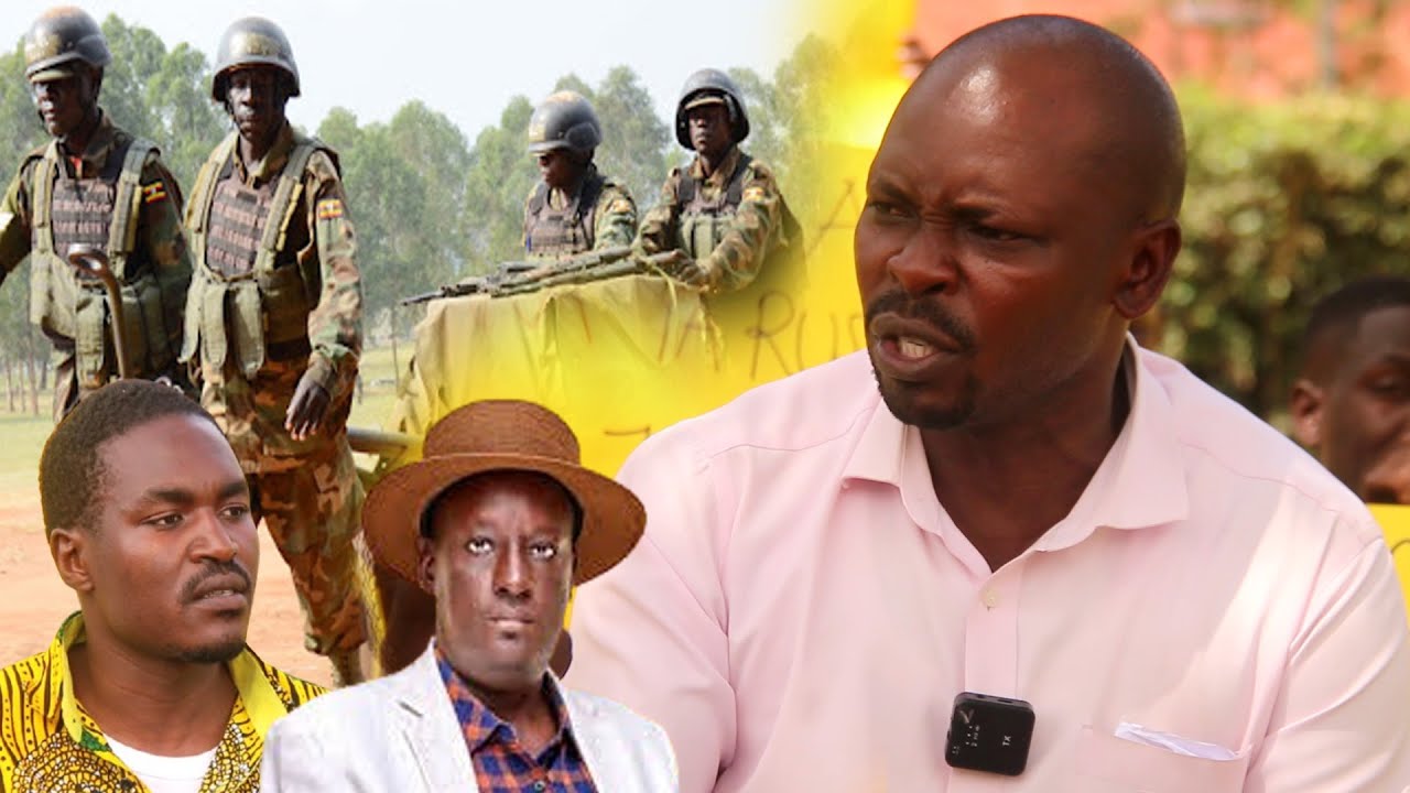 We don’t want the army involved in the elections,” Amos Matsiko cautioned his opponent, Acwamu Peter