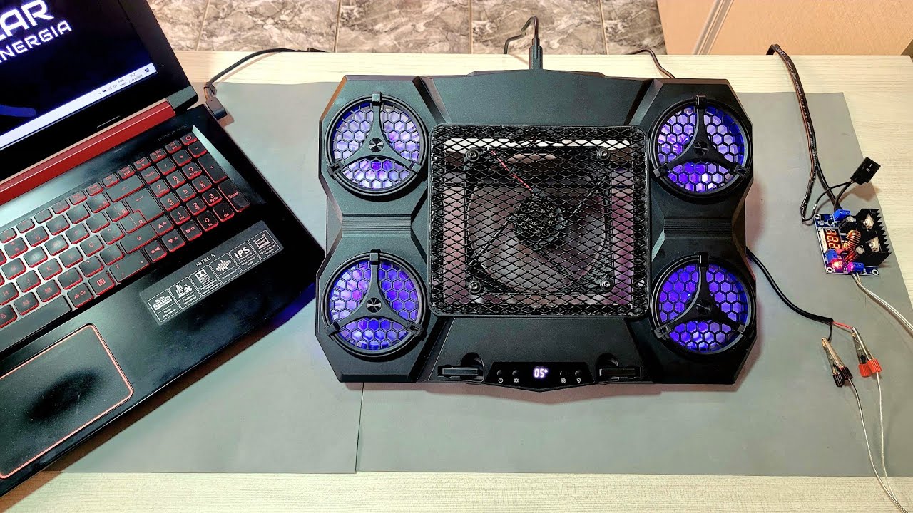 TURBINANDO A BASE VENTILADA PARA NOTEBOOK