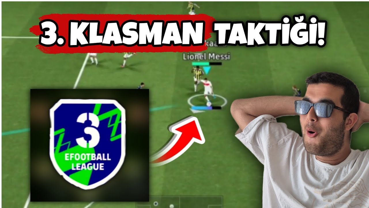 3. KLASMAN DİZİLİŞİ İLE 1. KLASMANDA OYNADIM 🤣 SONU&Ccedil; ŞAŞIRTTI 🔥 - (eFootball 2026 Mobile)
