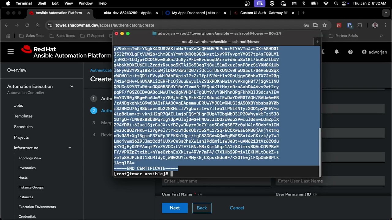 展示: 介紹 Ansible 自動化平台(AAP) RBAC 與身份驗證 (中譯,進階)
