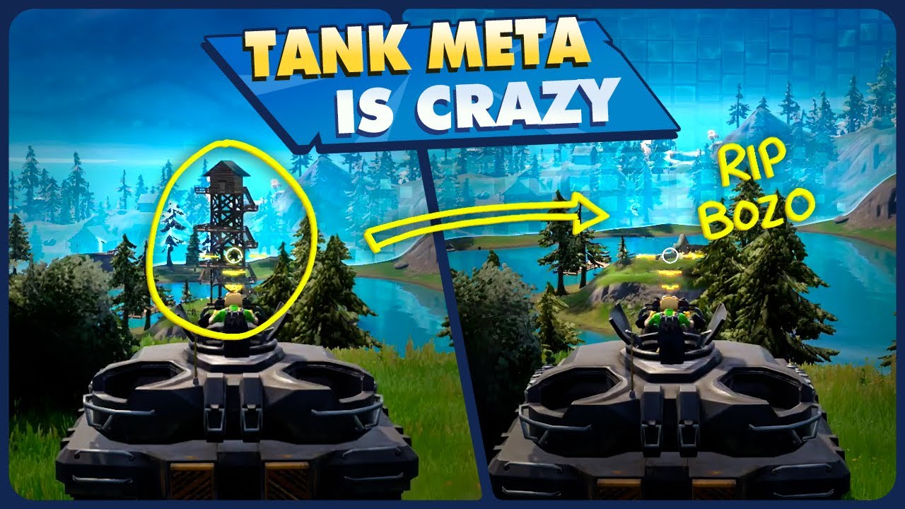 GETTING TOXIC IN TANKS • FORTNITE