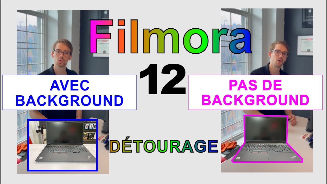 Filmora 12 Enlever background ou arrière-plan d’une photo.