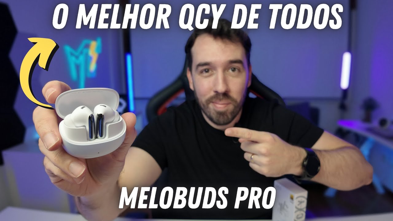 É O MELHOR FONE CUSTO-BENEFÍCIO DE 2024 - QCY MELOBUDS PRO (HT08)