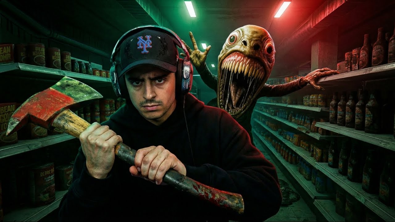 TERROR NO MERCADO! O CORINGA JOGANDO HELLMART 😨 (parte 2)