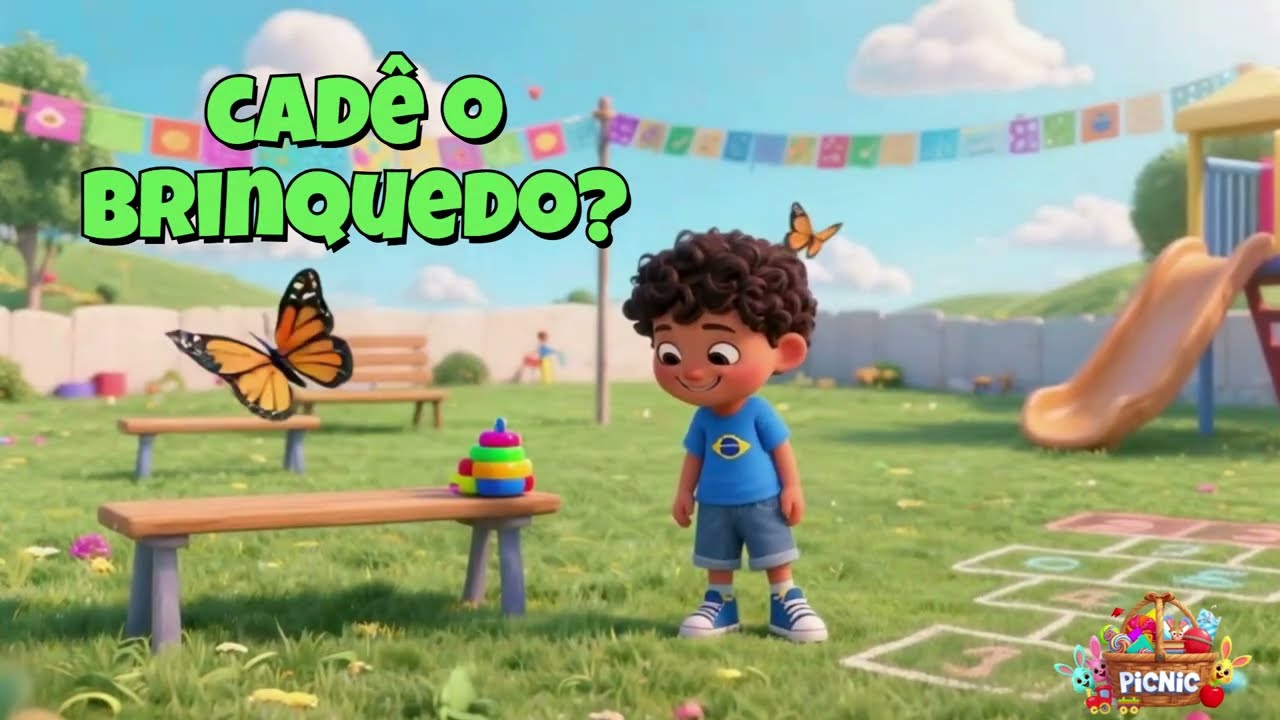 Cadê o brinquedo que estava aqui?