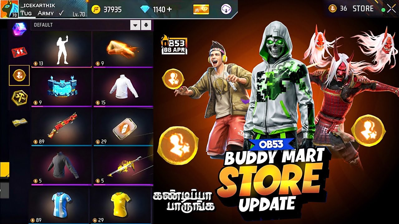🔥 Finally Buddy Mart Store Update 🔥🥳 Next 20days All Confirmed Events ✅ in Freefire | ff new event 