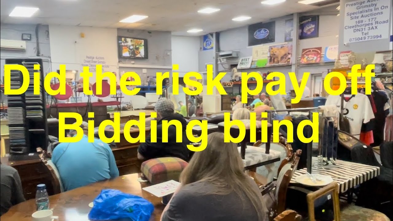 Bidding blind on on back room boxes in this week&rsquo;s auction did ￼the  #Auction #Reseller