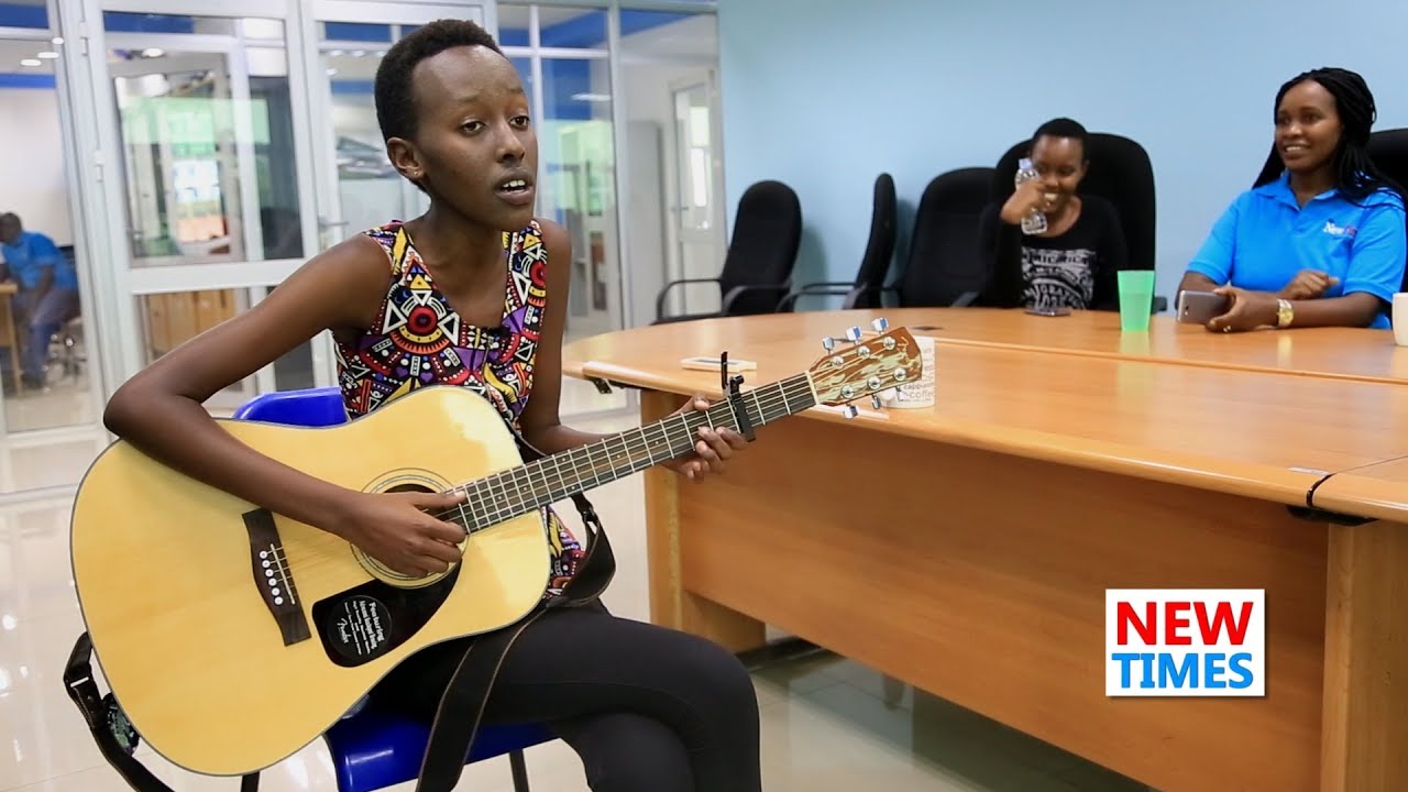 Meet Ange Ritha Kagaju, 17-year-old girl talented vocalist/singer