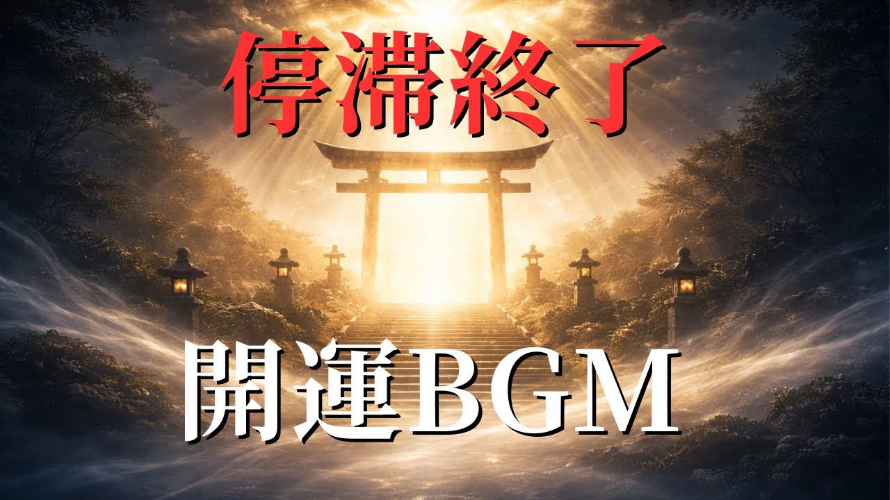 重たい運気を一掃して流れを変える開運BGM