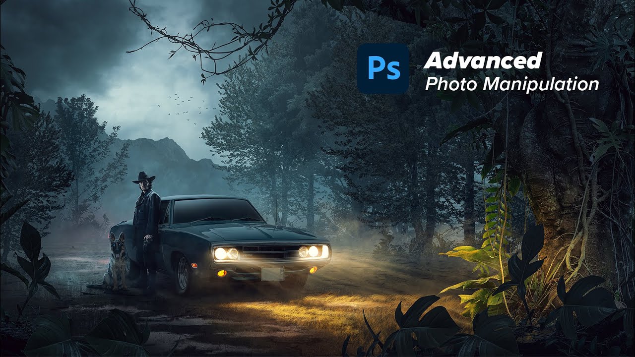 Кинематографическая фотоманипуляция | Урок по Photoshop