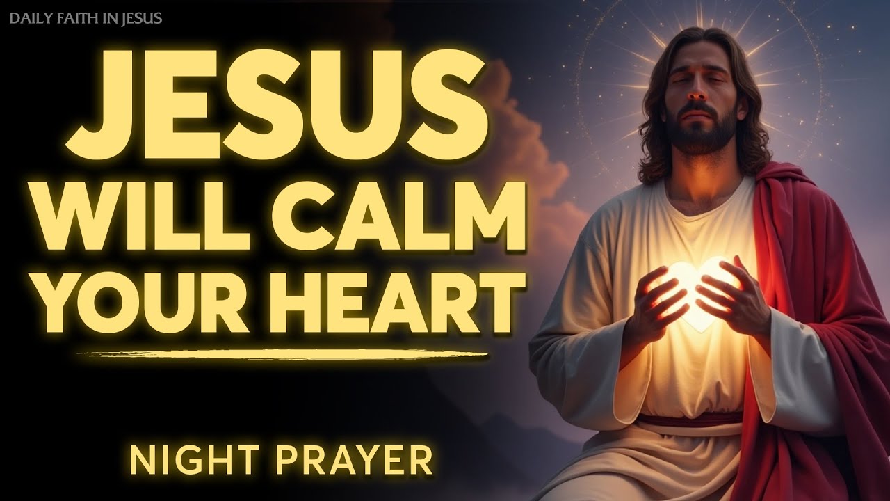 Take Every Thought Captive | Night Prayer to Release Anxiety & Restore Peace | Bedtime Prayer